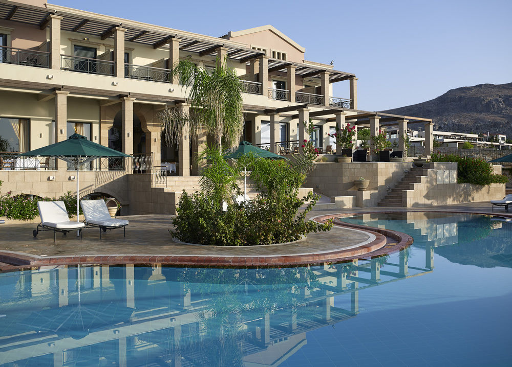 Mitsis Lindos Memories Resort & Spa (Adults Only) Eksteriør billede